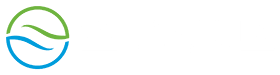 Ocean Hills Dentistry Logo with white text for dark background.