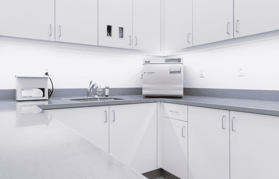 About Ocean Hills Dentistry Laboratory Area.